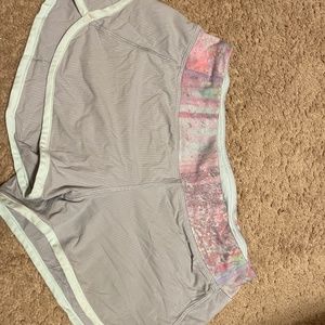 Lululemon Ivivva light grey shorts